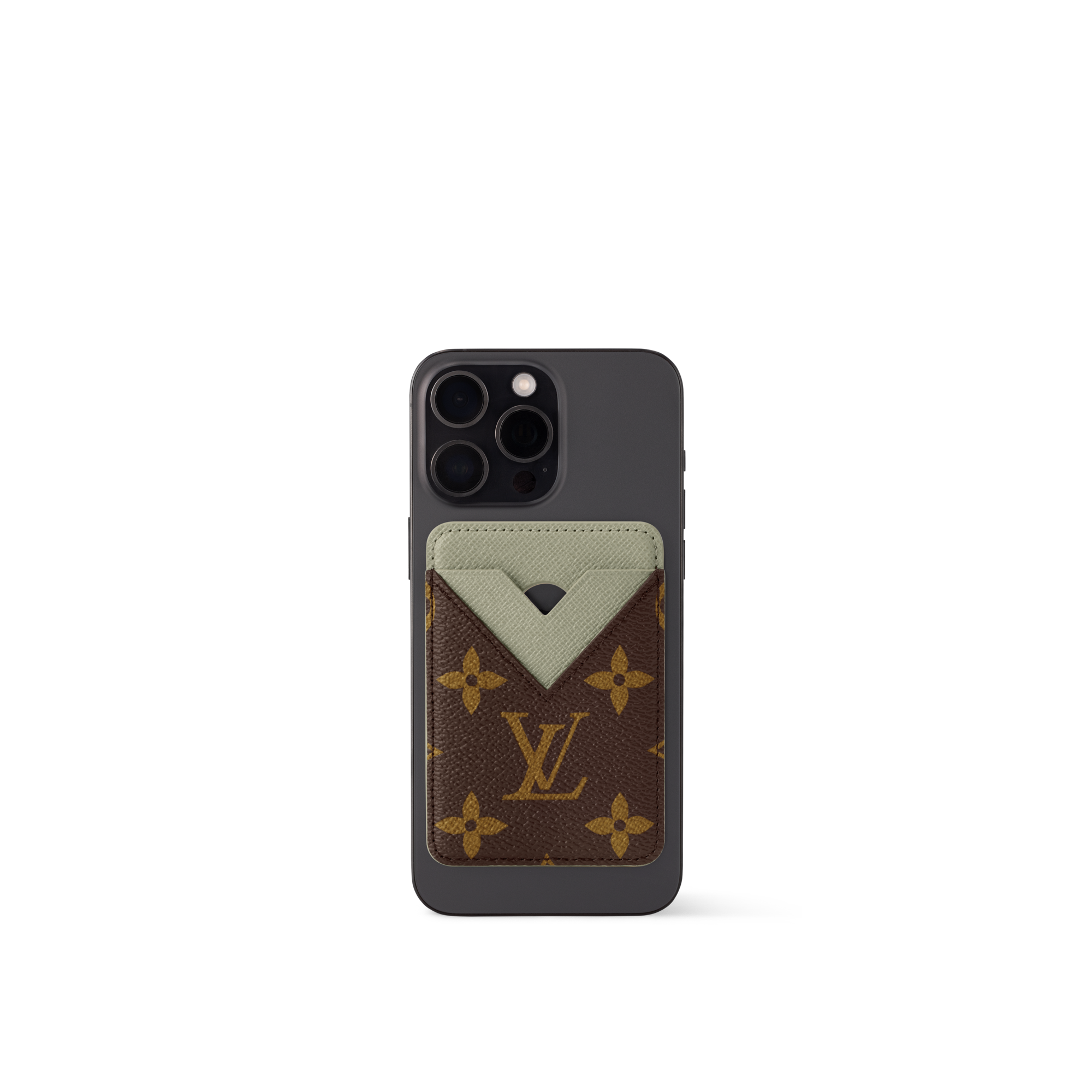 Monogram Small Leather Goods All Small Leather Goods Magnetic Card Holder | Louis Vuitton ® (Product zoom)