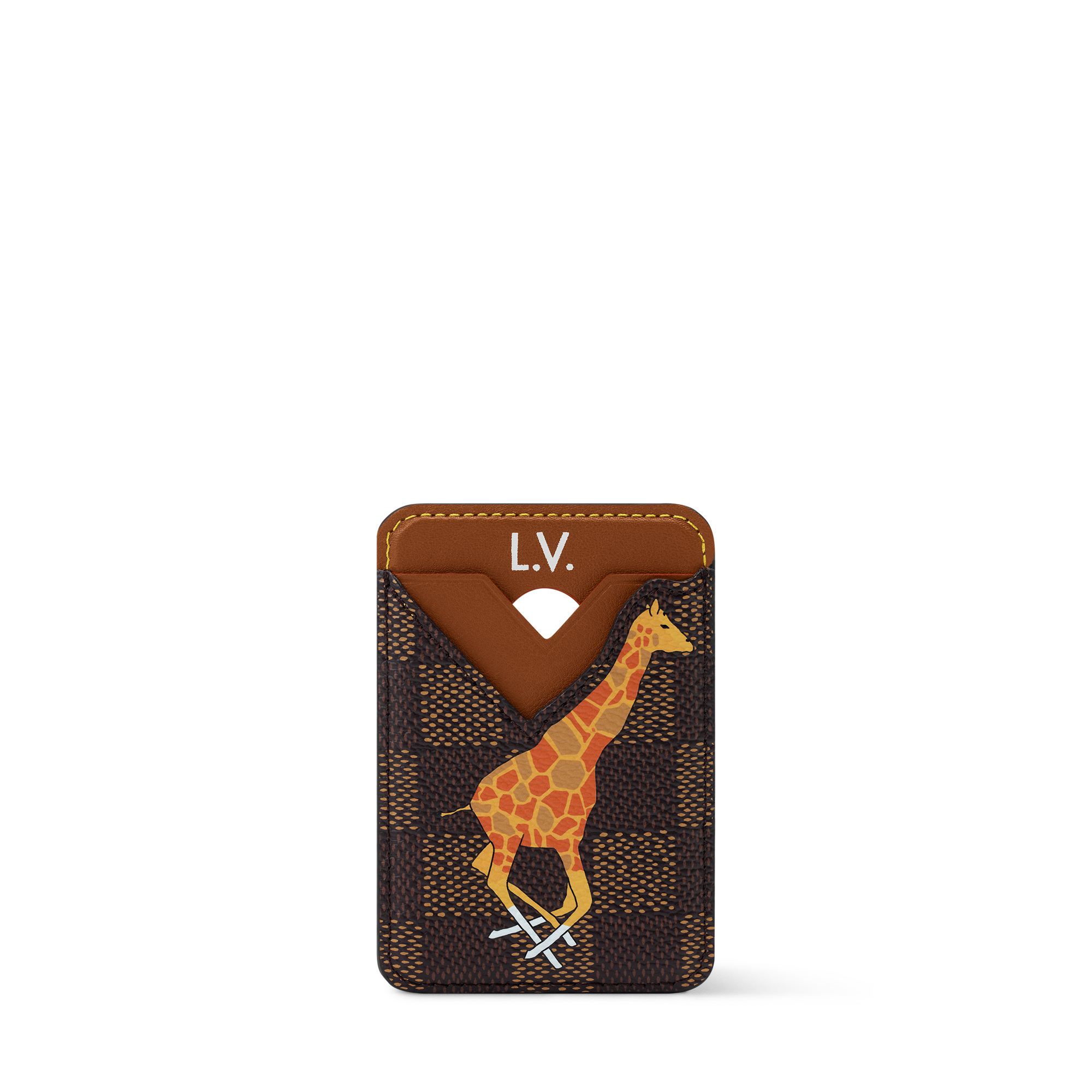 louis vuitton card sleeve M61733 Holder Monogram Armagnac(Brown) The triple card holder is made from monogram coated canvas and features vintage Louis Vuitton Credit Card Wallet