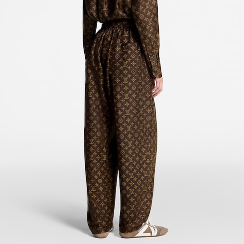 Ready-to-Wear Pants Mahina Baggy Pajama Pants | Louis Vuitton ® (Product zoom)