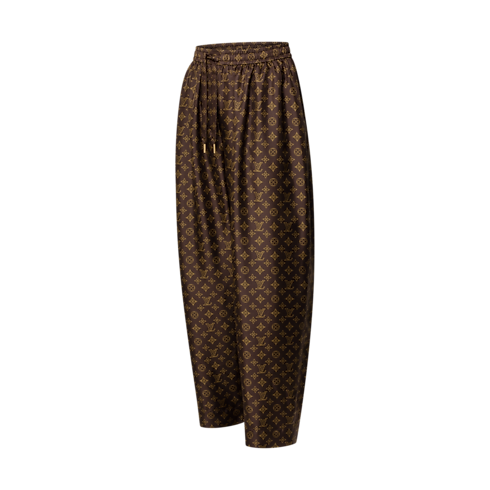 Ready-to-Wear Pants Mahina Baggy Pajama Pants | Louis Vuitton ® (Product zoom)