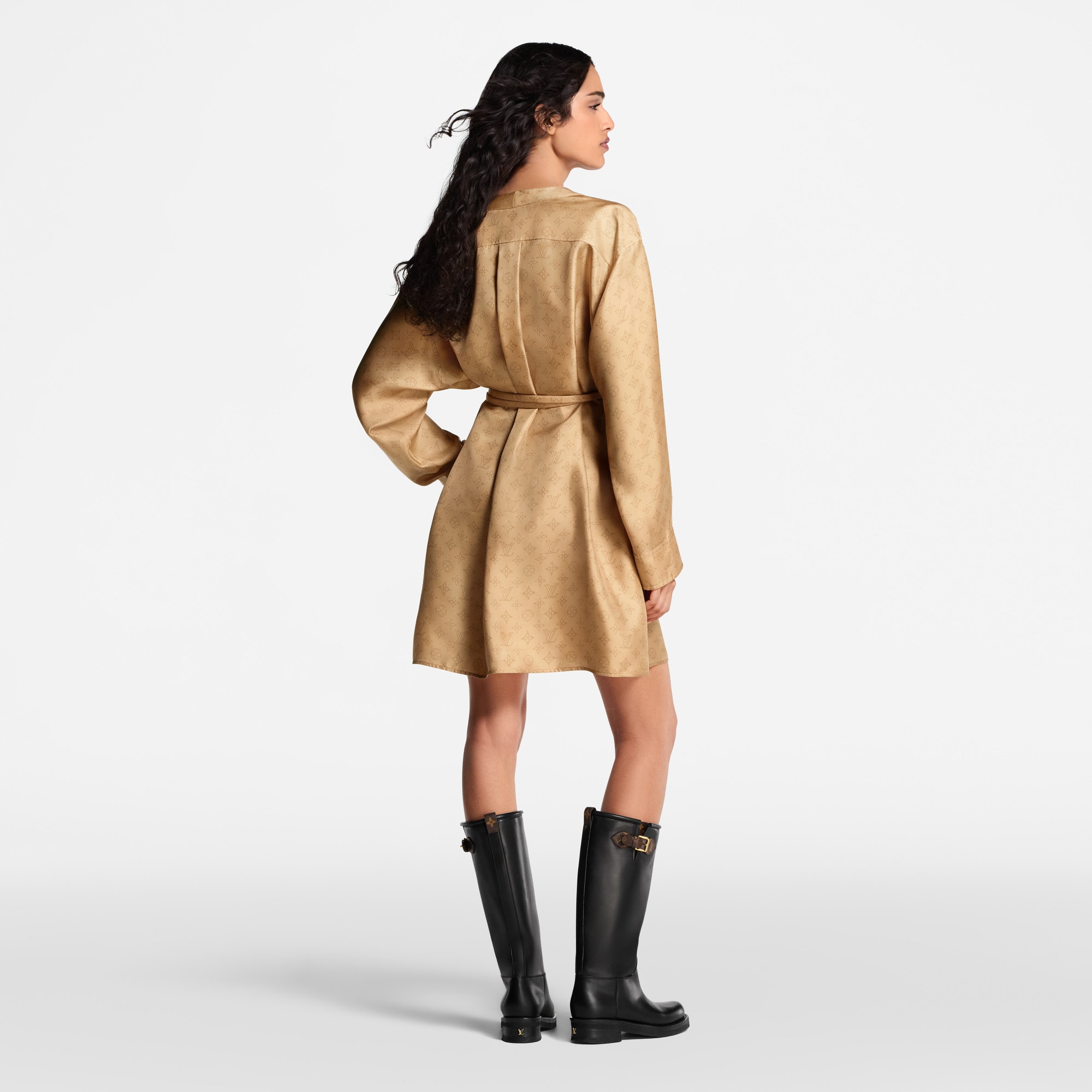  Ready-to-Wear Dresses Mahina Button Front Dress | Louis Vuitton ® (Product zoom)