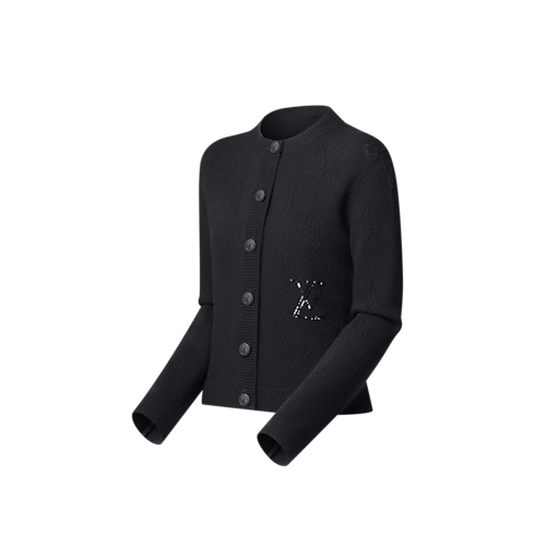 Ready-to-Wear Knitwear Mahina Knit Cardigan | Louis Vuitton ® (Product zoom)