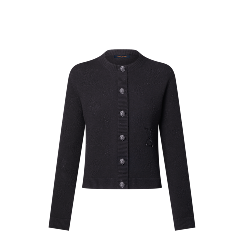 Ready-to-Wear Knitwear Mahina Knit Cardigan | Louis Vuitton ® (Product zoom)