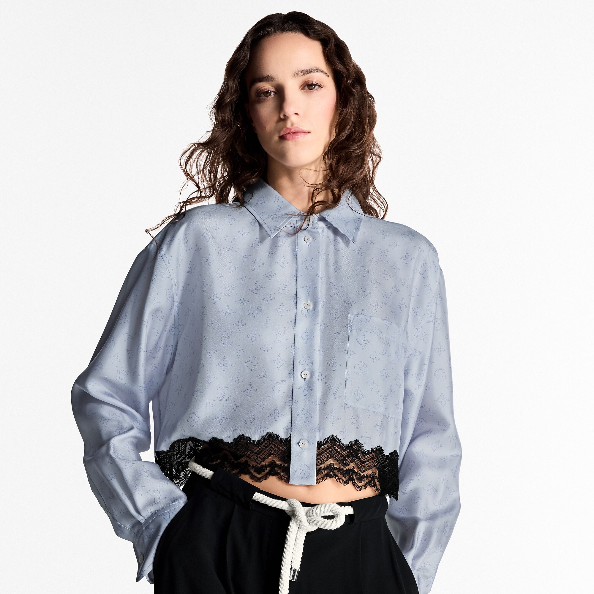 Mahina Lace Trim Shirt