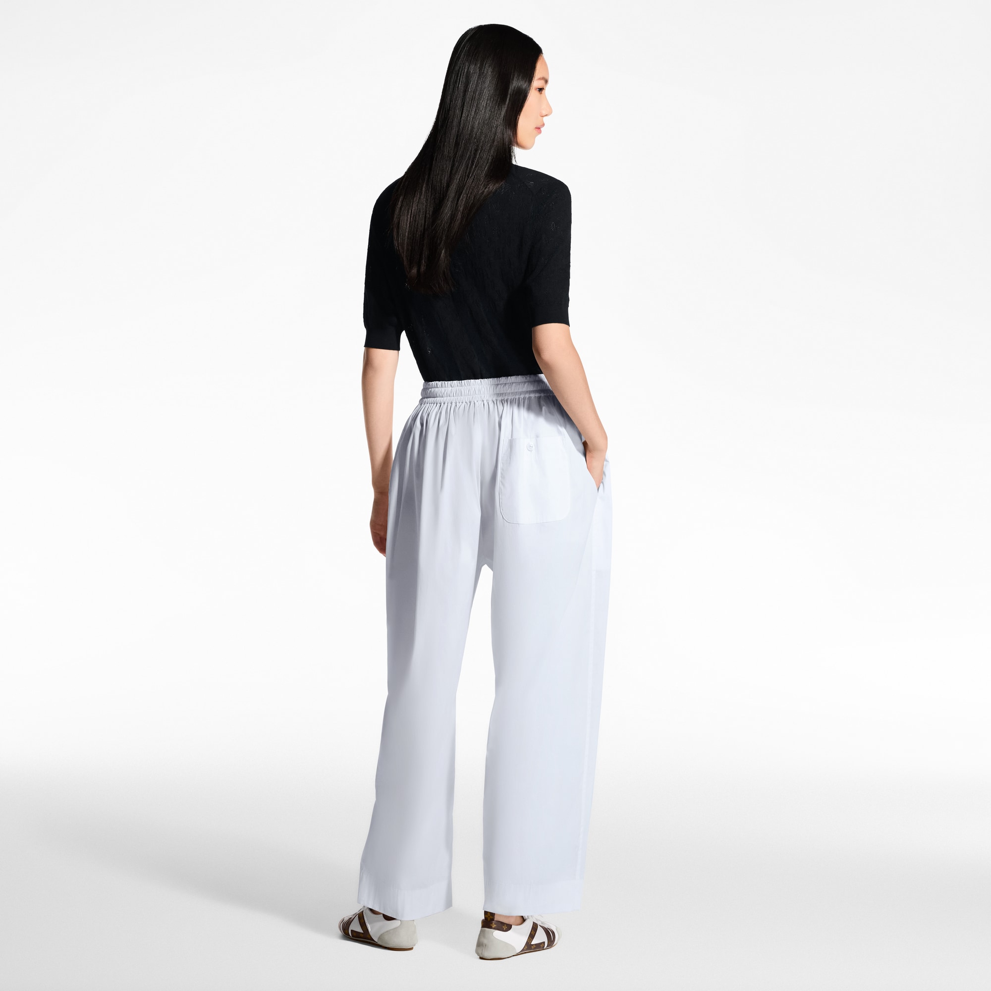  Ready-to-Wear Knitwear Mahina Monogram Short-Sleeved Cardigan | Louis Vuitton ® (Product zoom)