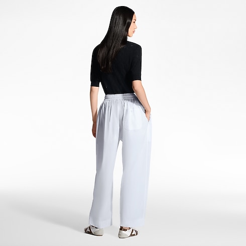 Ready-to-Wear Knitwear Mahina Monogram Short-Sleeved Cardigan | Louis Vuitton ® (Product zoom)