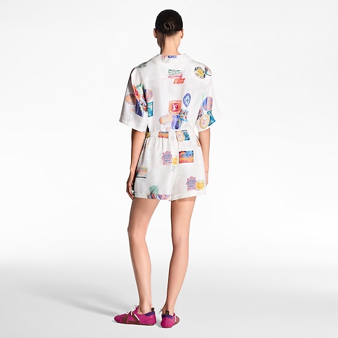 Ready-to-Wear Skirts and Shorts Mahina Patch Boxer Shorts | Louis Vuitton ® (Product zoom)