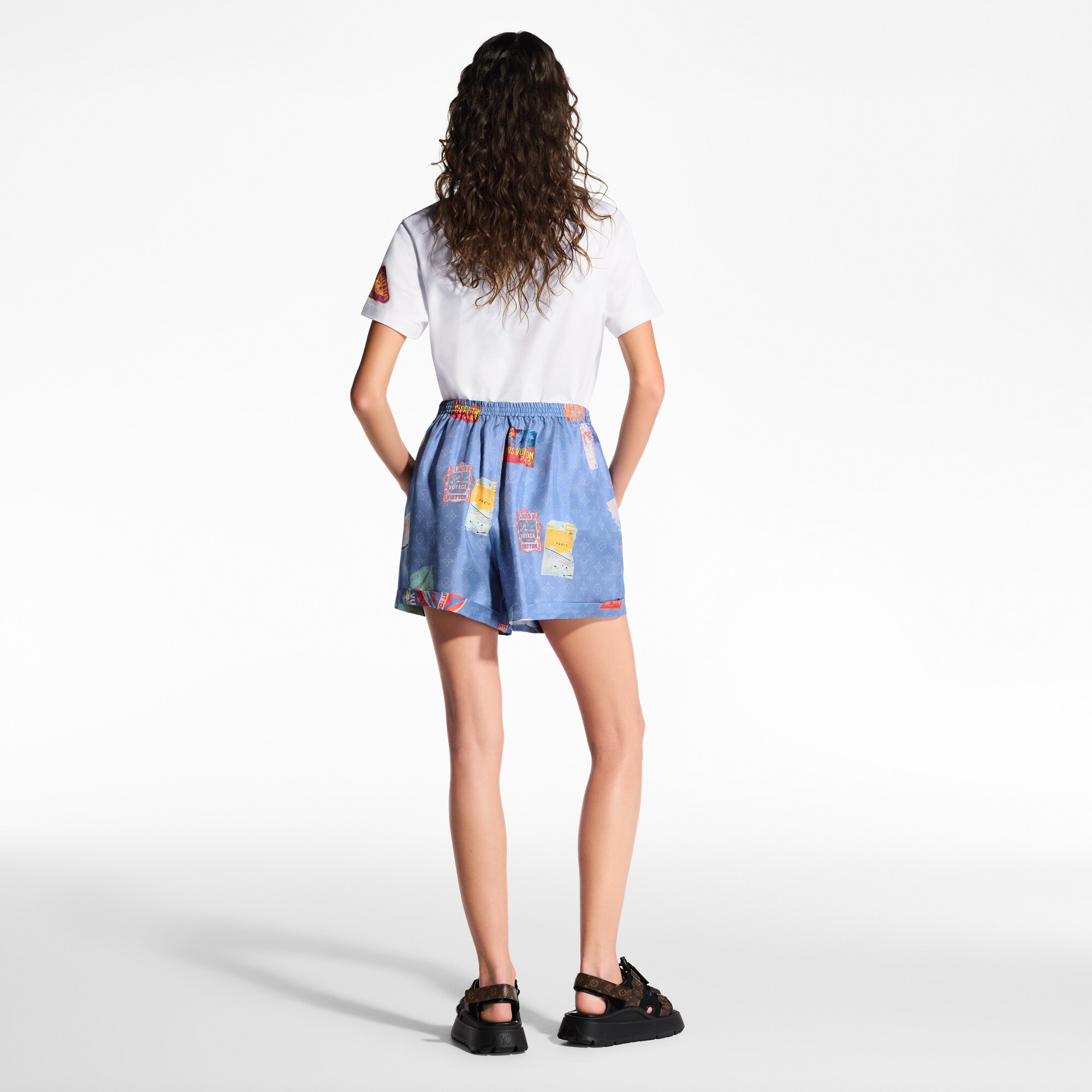  Ready-to-Wear Skirts and Shorts Mahina Patch Boxer Shorts | Louis Vuitton ® (Product zoom)