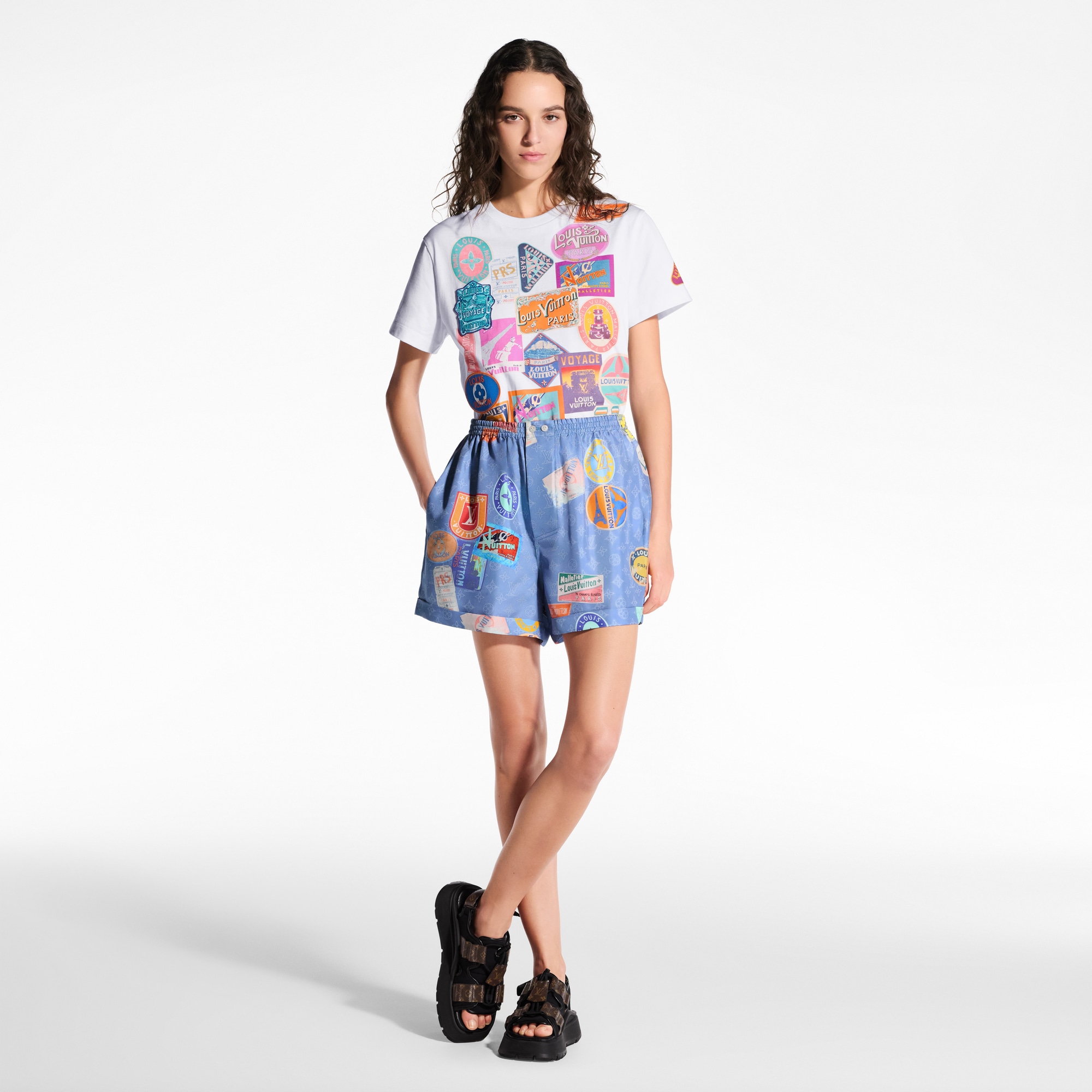  Ready-to-Wear Skirts and Shorts Mahina Patch Boxer Shorts | Louis Vuitton ® (Product zoom)