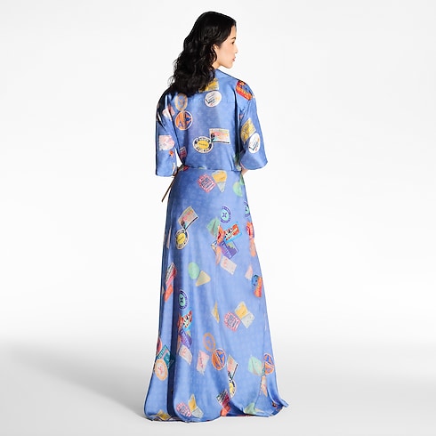 Ready-to-Wear Skirts and Shorts Mahina Patch Flared Maxi Skirt | Louis Vuitton ® (Product zoom)