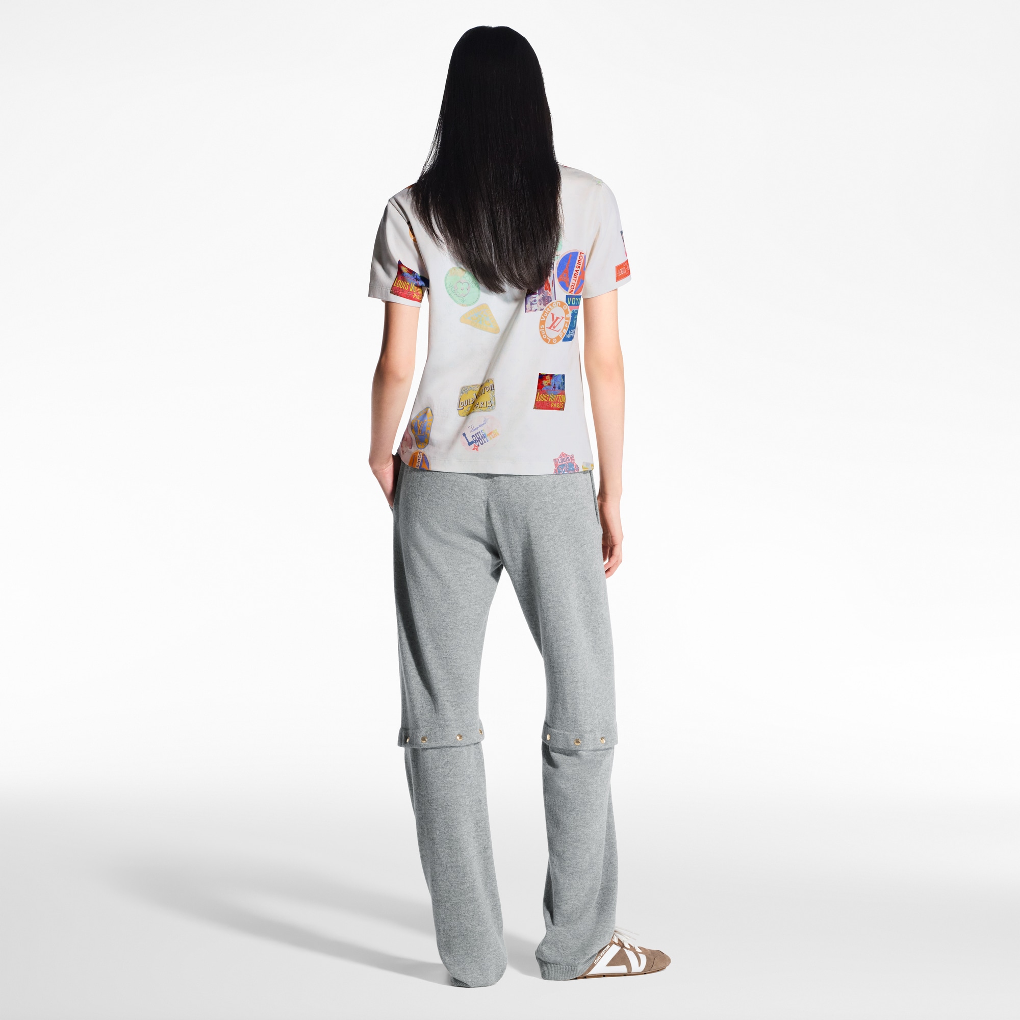  Ready-to-Wear Tops Mahina Patch Print T-Shirt | Louis Vuitton ® (Product zoom)