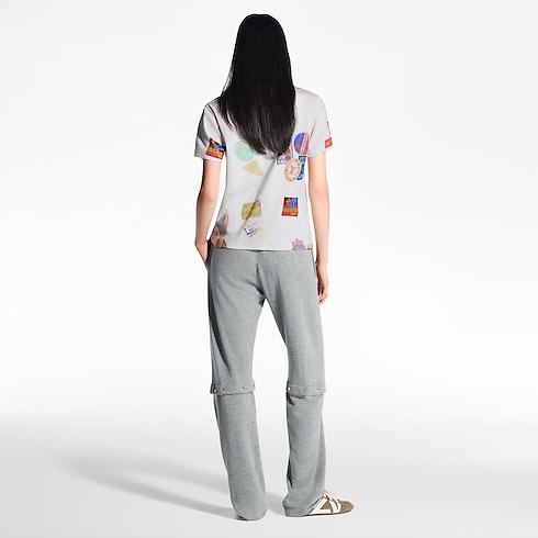 Ready-to-Wear Tops Mahina Patch Print T-Shirt | Louis Vuitton ® (Product zoom)