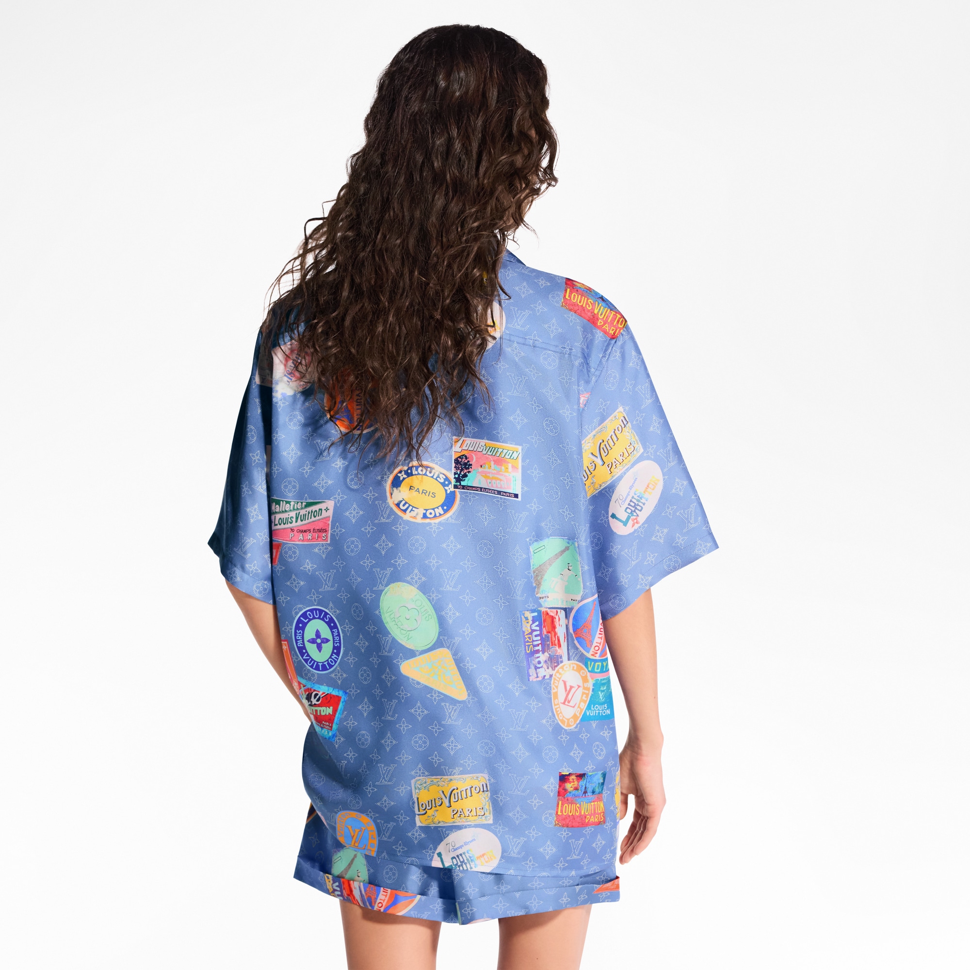  Ready-to-Wear Tops Mahina Patch Short-Sleeved Shirt | Louis Vuitton ® (Product zoom)