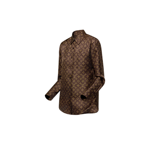 Ready-to-Wear Tops Mahina Silk Shirt | Louis Vuitton ® (Product zoom)