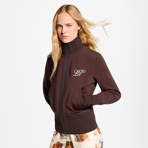 Ready-to-Wear Coats and Jackets Mahina Trim Technical Jersey Jacket | Louis Vuitton ® (Product zoom)