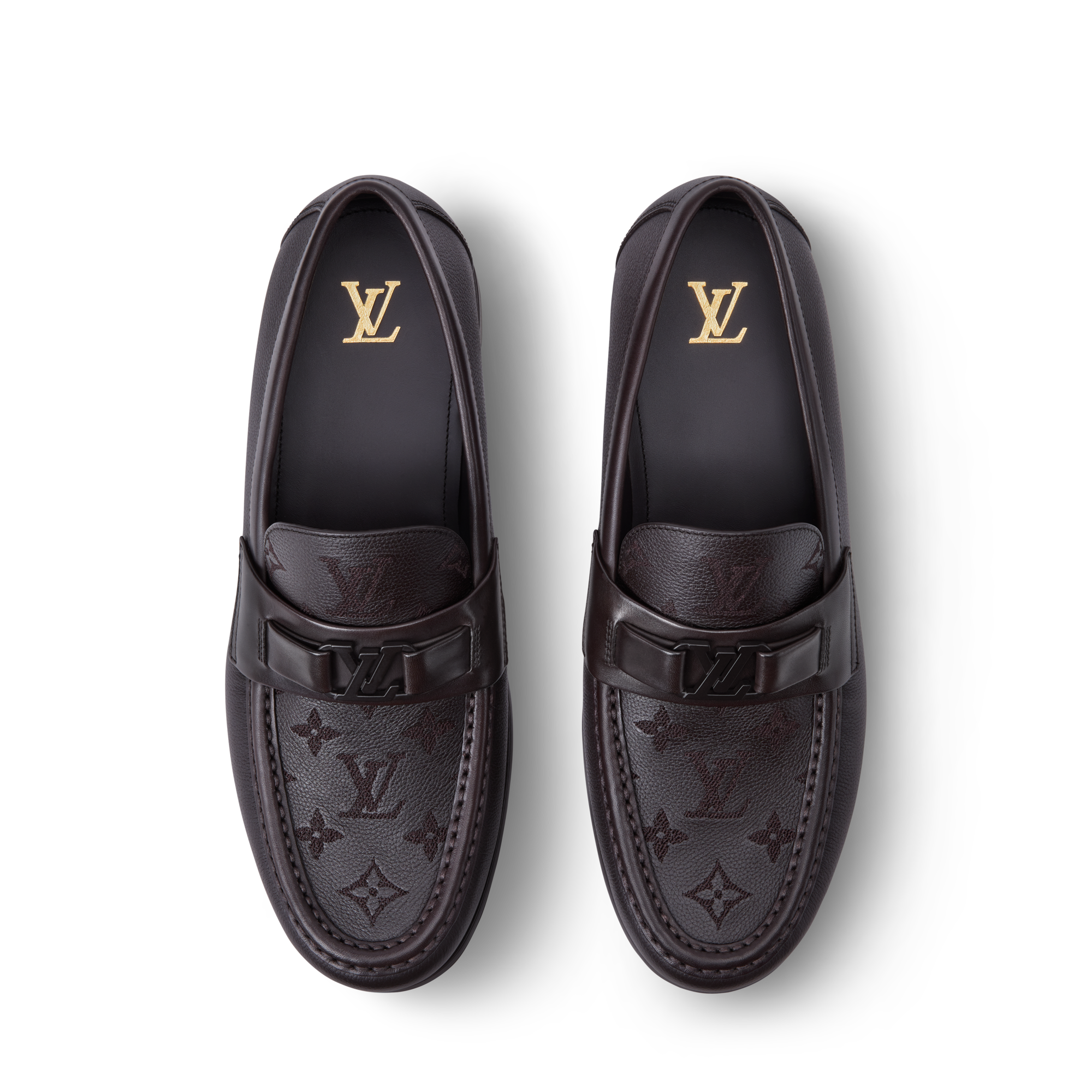 LOUIS VUITTON LV Oxford Loafer Black. Size 08.5