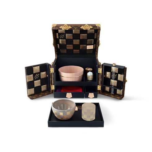 Monogram Trunks and Boxes Exceptional Trunks Malle Cérémonie Matcha | Louis Vuitton ® (Product zoom)