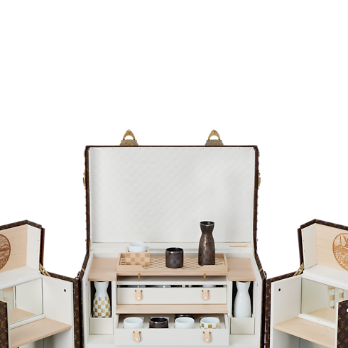 Monogram Trunks and Boxes Exceptional Trunks Malle Sake | Louis Vuitton ® (Product zoom)