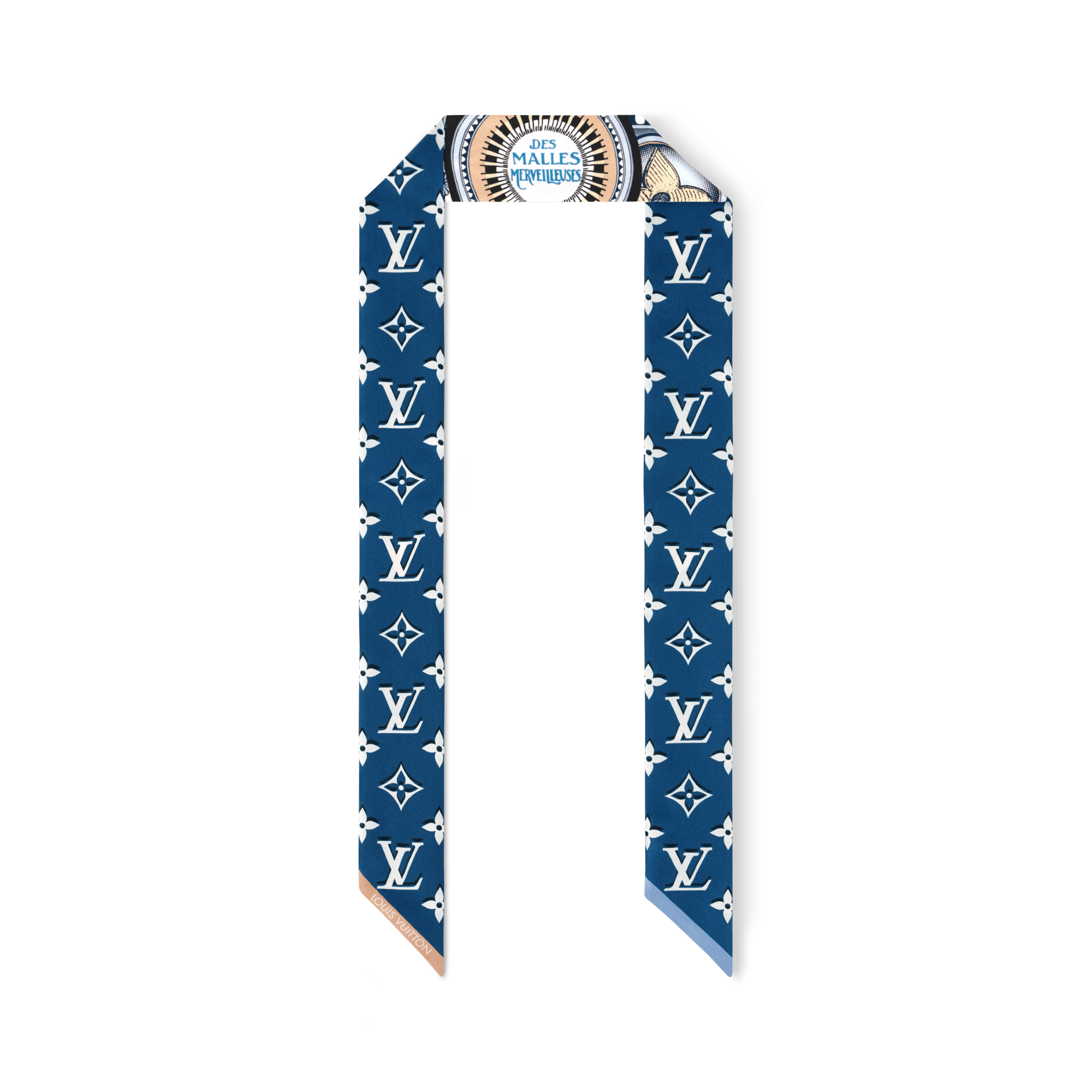 S00 Accessories Silk Squares and Bandeaus  Malles Merveilleuses Remix BB Bandeau | Louis Vuitton ® (Product zoom)