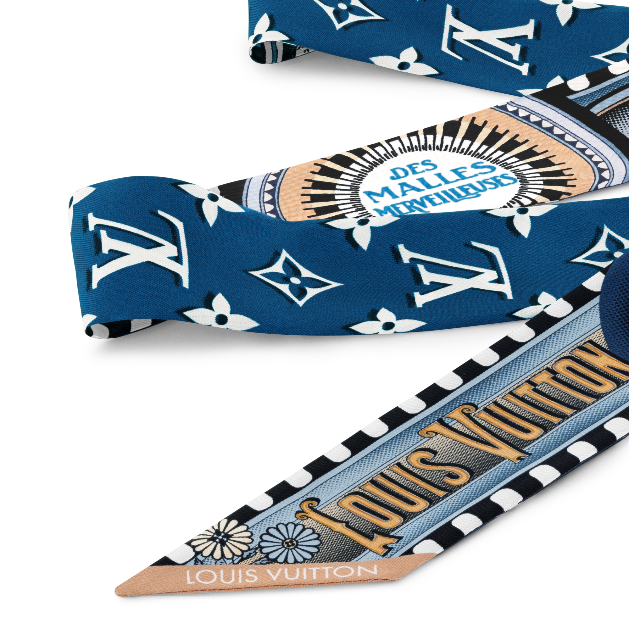 S00 Accessories Silk Squares and Bandeaus  Malles Merveilleuses Remix BB Bandeau | Louis Vuitton ® (Product zoom)