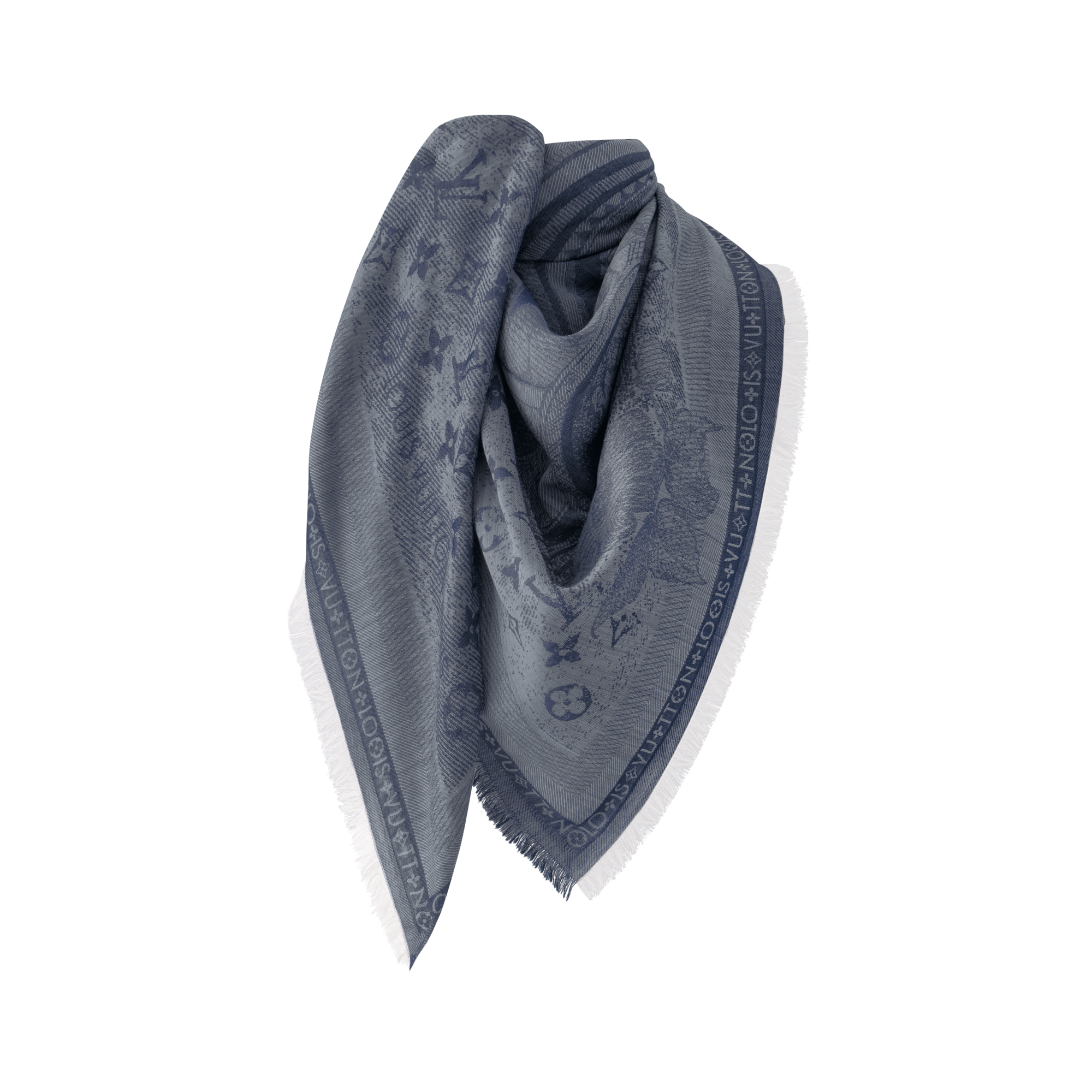 S00 Accessories Shawls and Stoles Malles Merveilleuses Shawl | Louis Vuitton ® (Product zoom)