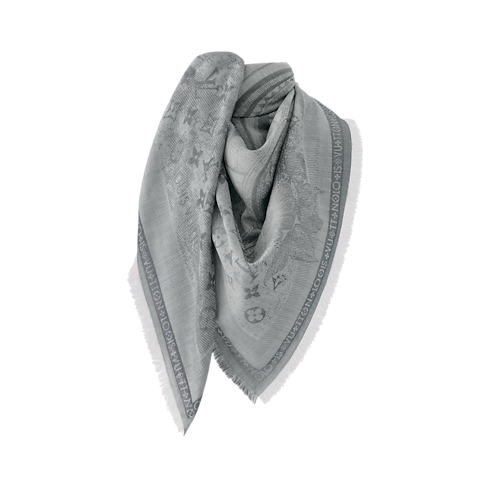 S00 Accessories Shawls and Stoles Malles Merveilleuses Shawl | Louis Vuitton ® (Product zoom)