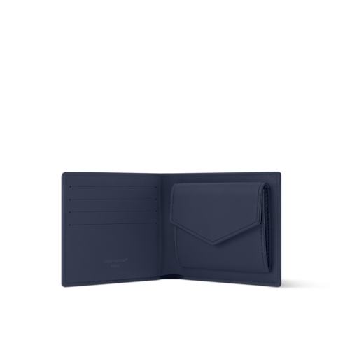 LV Aerogram Men's Small Leather Goods Compact & Long Wallets Marco Wallet | Louis Vuitton ® (Product zoom)