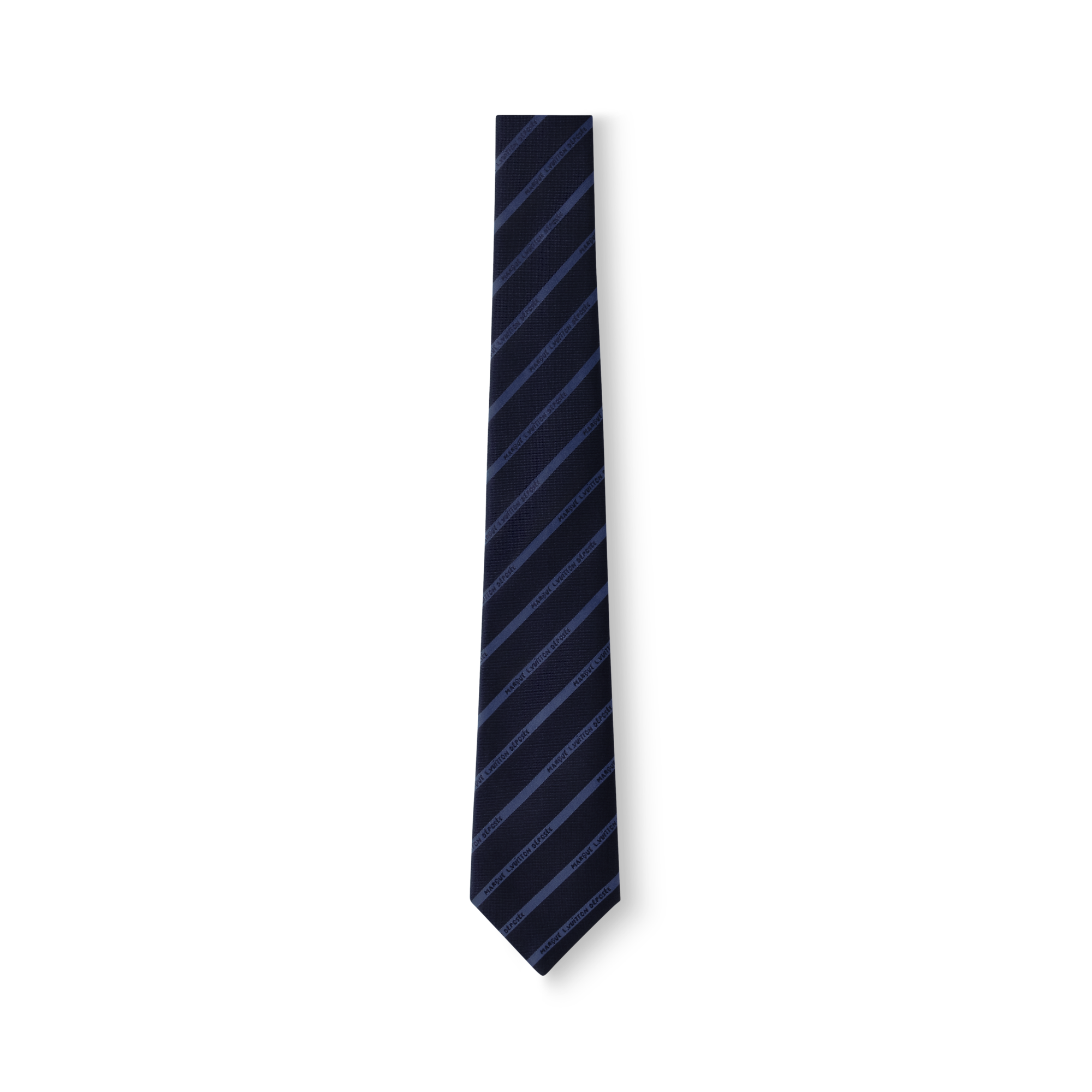 Marque L.Vuitton Deposée Stripes Tie