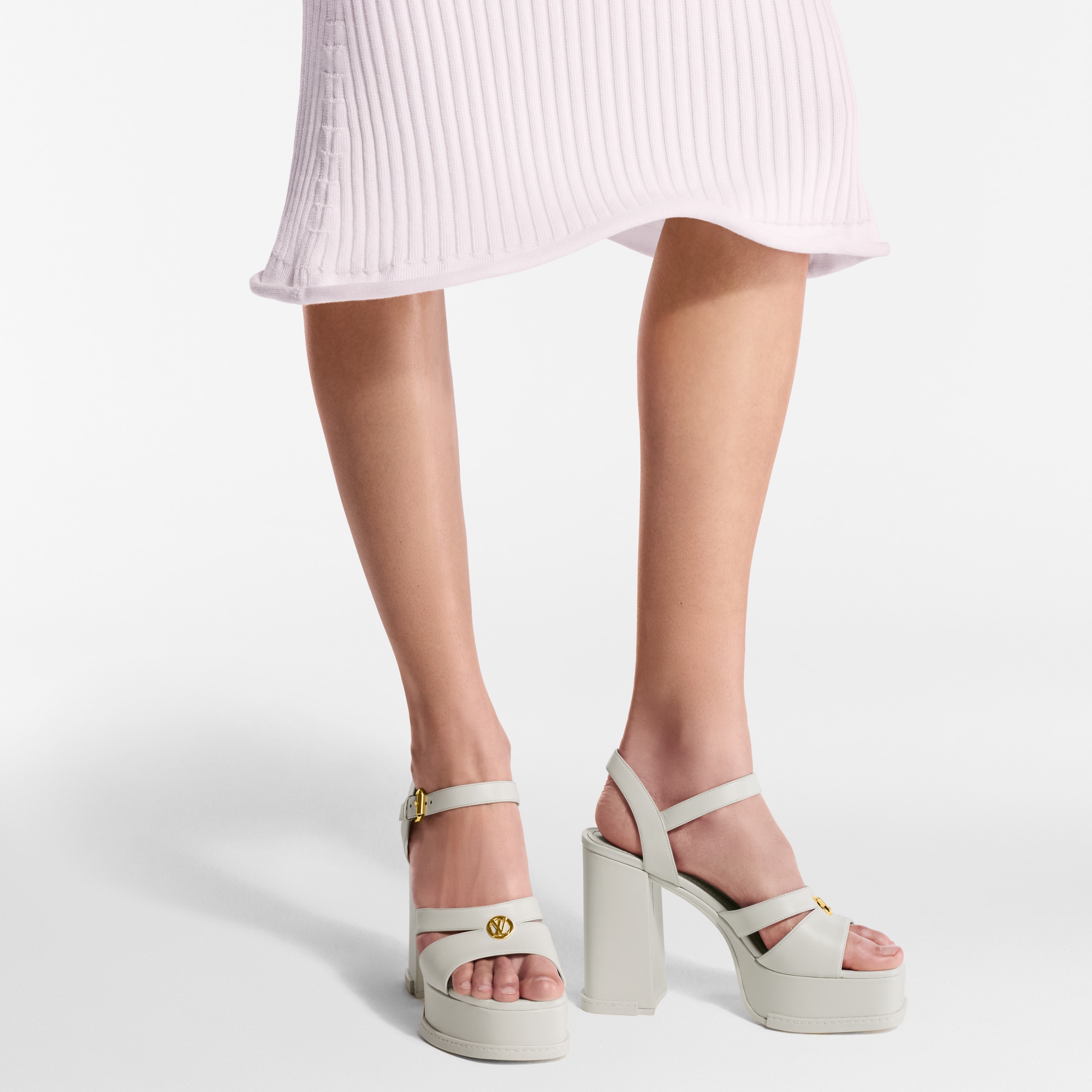  Shoes Sandals and Espadrilles  Maya Heeled Platform Sandal | Louis Vuitton ® (Product zoom)