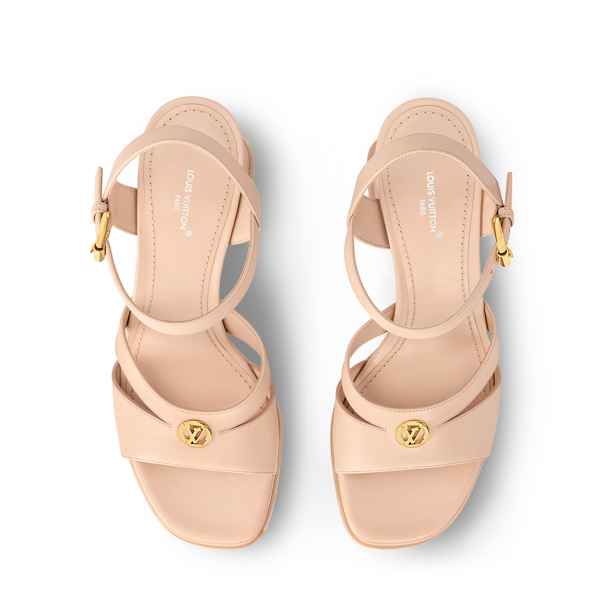  Shoes Sandals and Espadrilles  Maya Heeled Platform Sandal | Louis Vuitton ® (Product zoom)