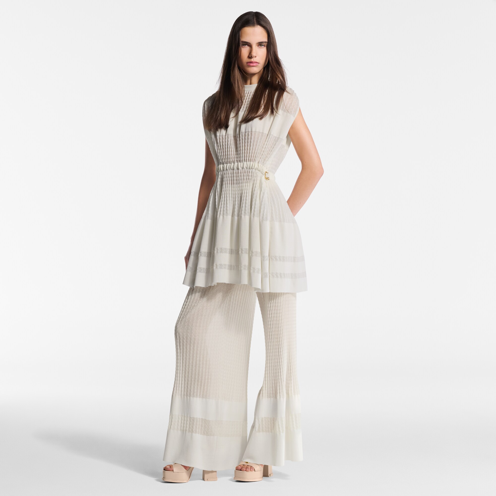  Shoes Sandals and Espadrilles  Maya Heeled Platform Sandal | Louis Vuitton ® (Product zoom)