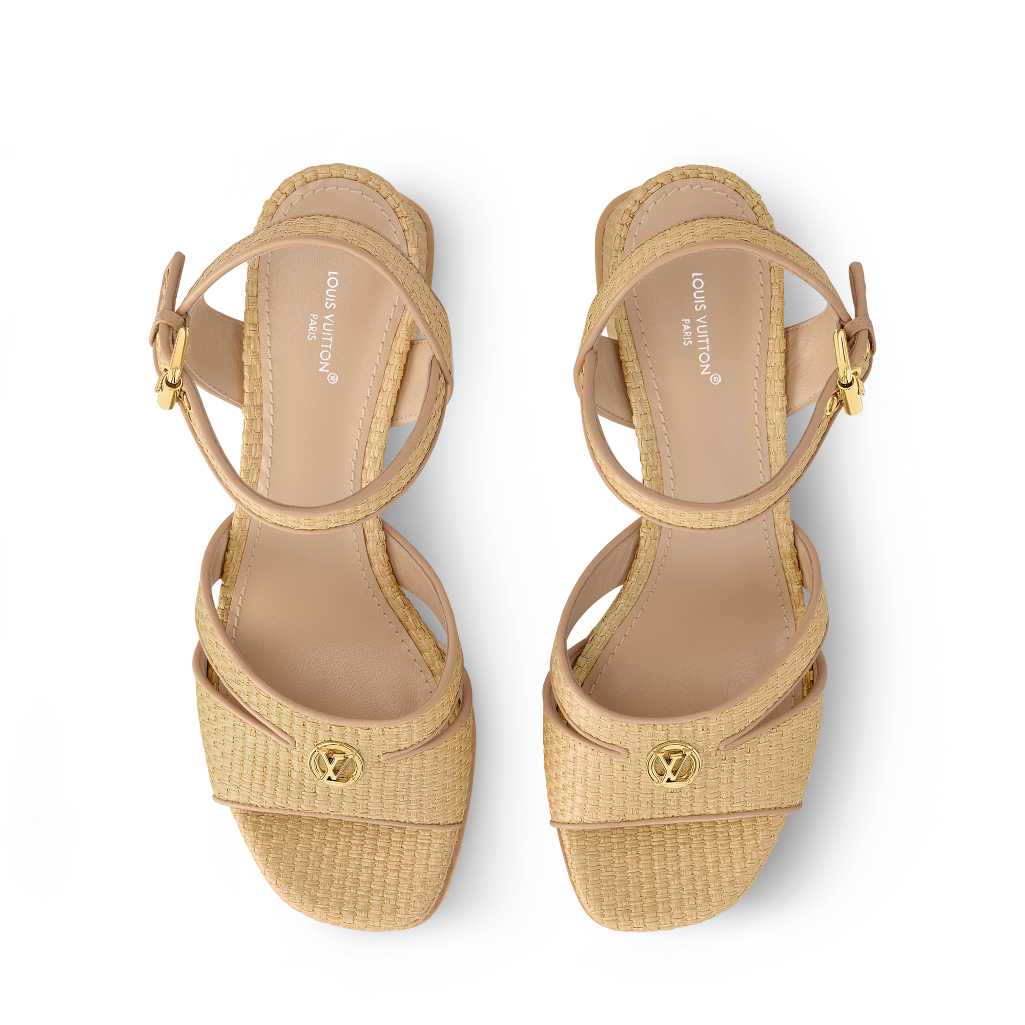  Shoes Sandals and Espadrilles  Maya Heeled Platform Sandal | Louis Vuitton ® (Product zoom)