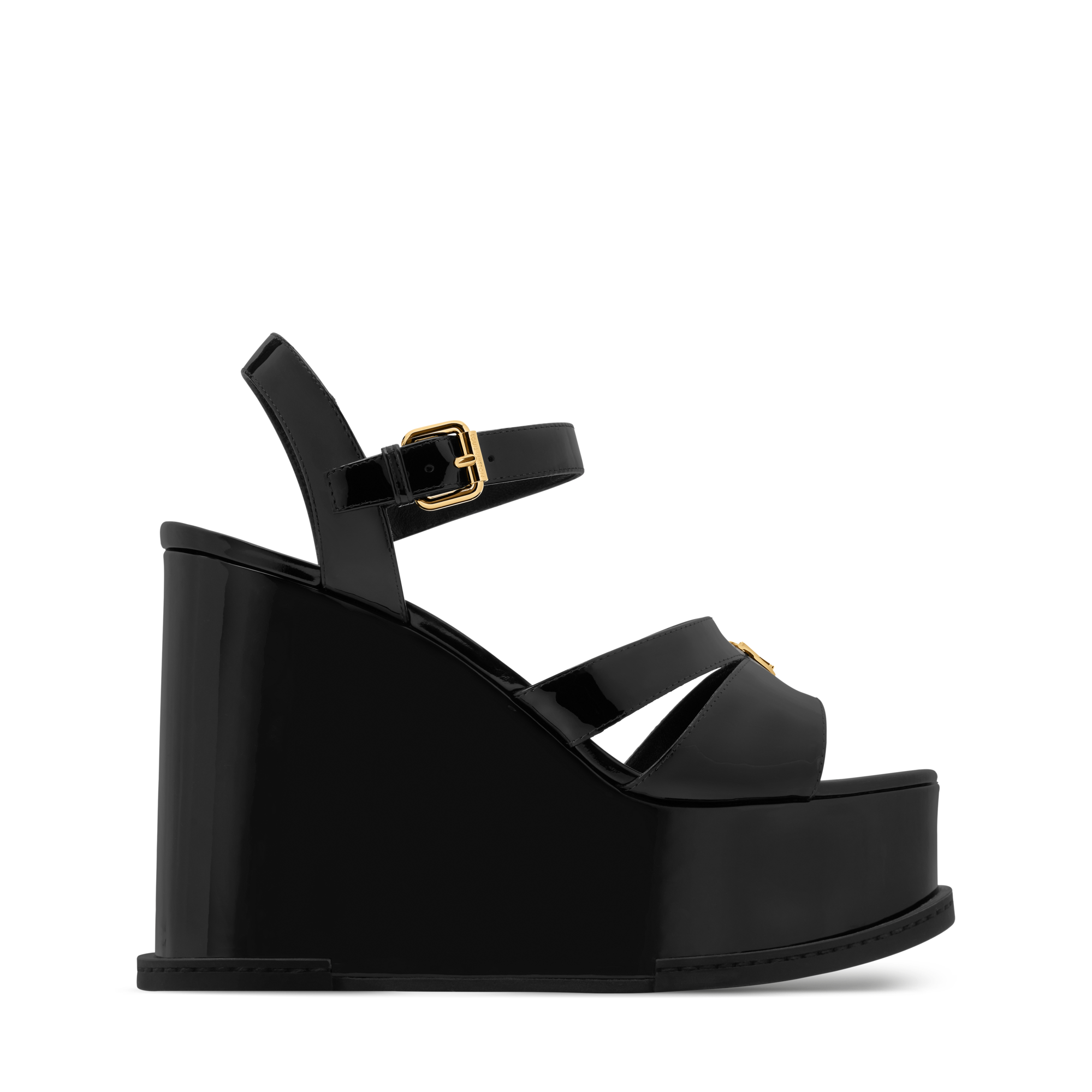  Shoes Sandals and Espadrilles  Maya Wedge Sandal | Louis Vuitton ® (Product zoom)