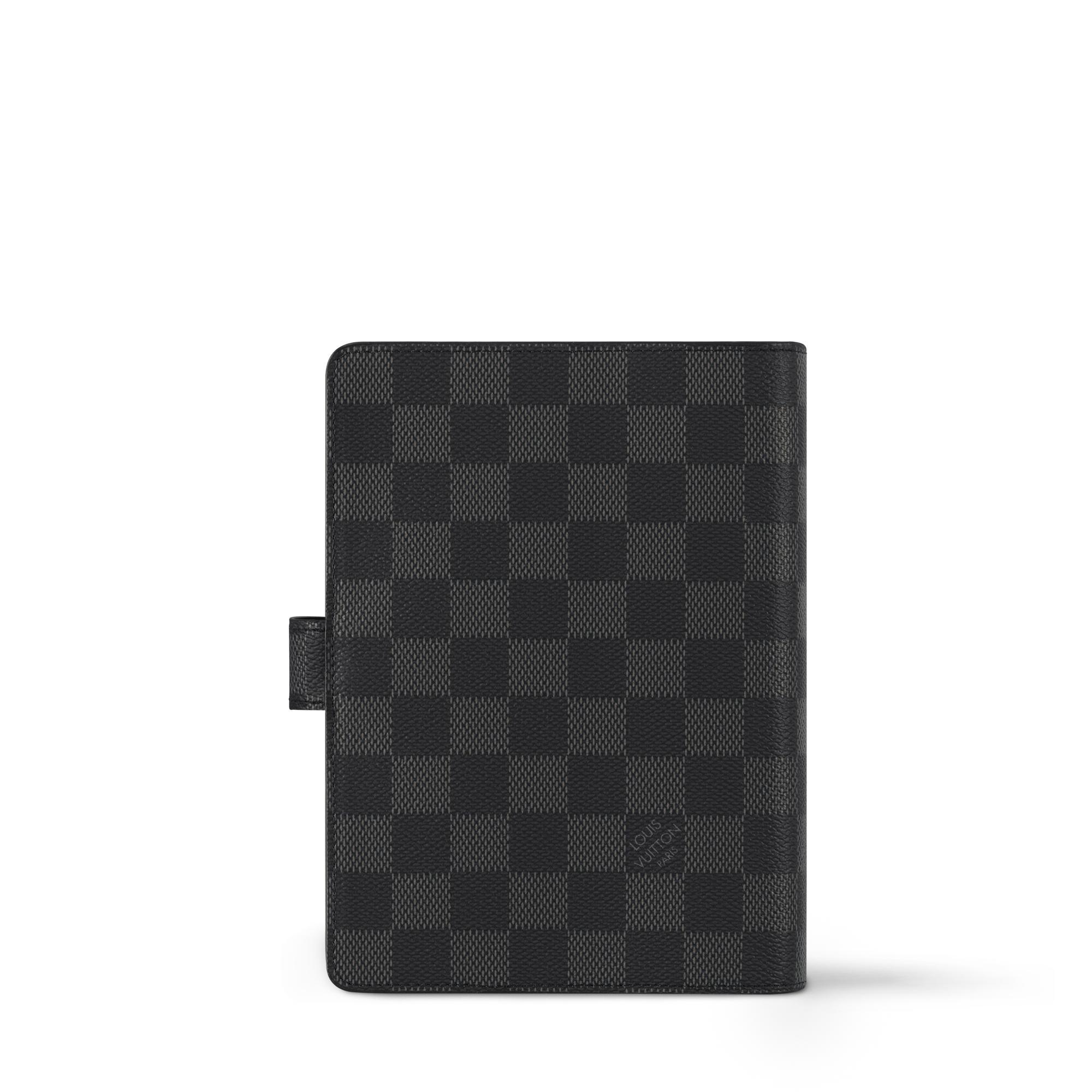 Damier Graphite Canvas Library Office and Writing Medium Ring Agenda Cover | Louis Vuitton ® (Product zoom)
