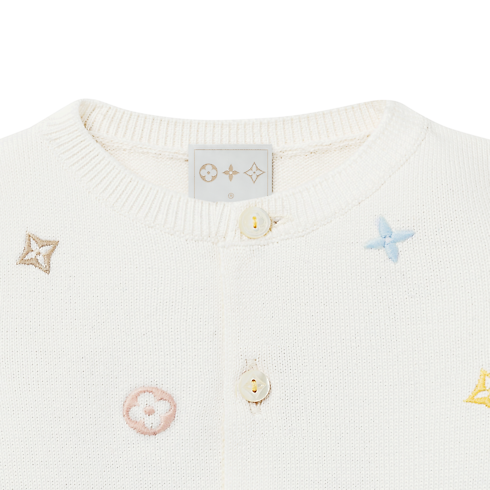 S00 Gifts for Babies } Meli Melo Embroided Cardigan | Louis Vuitton ® (Product zoom)