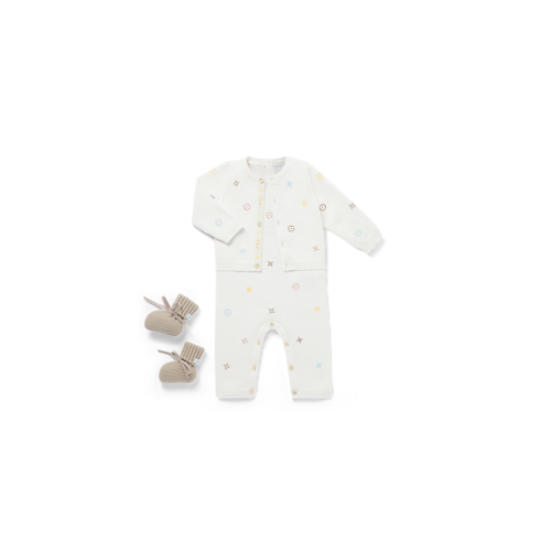 S00 Gifts for Babies } Meli Melo Embroided Cardigan | Louis Vuitton ® (Product zoom)