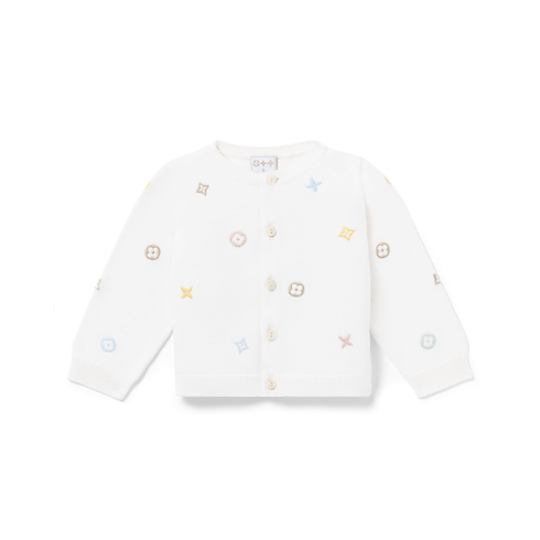 S00 Gifts for Babies } Meli Melo Embroided Cardigan | Louis Vuitton ® (Product zoom)