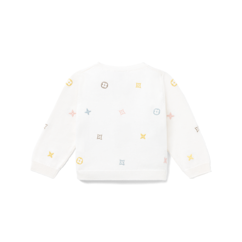S00 Gifts for Babies } Meli Melo Embroided Cardigan | Louis Vuitton ® (Product zoom)