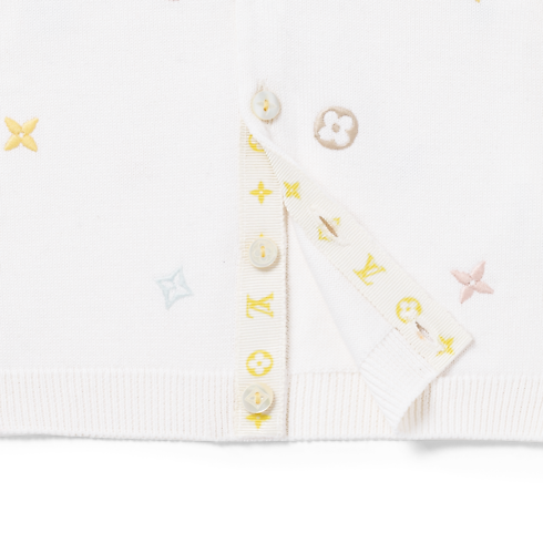 S00 Gifts for Babies } Meli Melo Embroided Cardigan | Louis Vuitton ® (Product zoom)