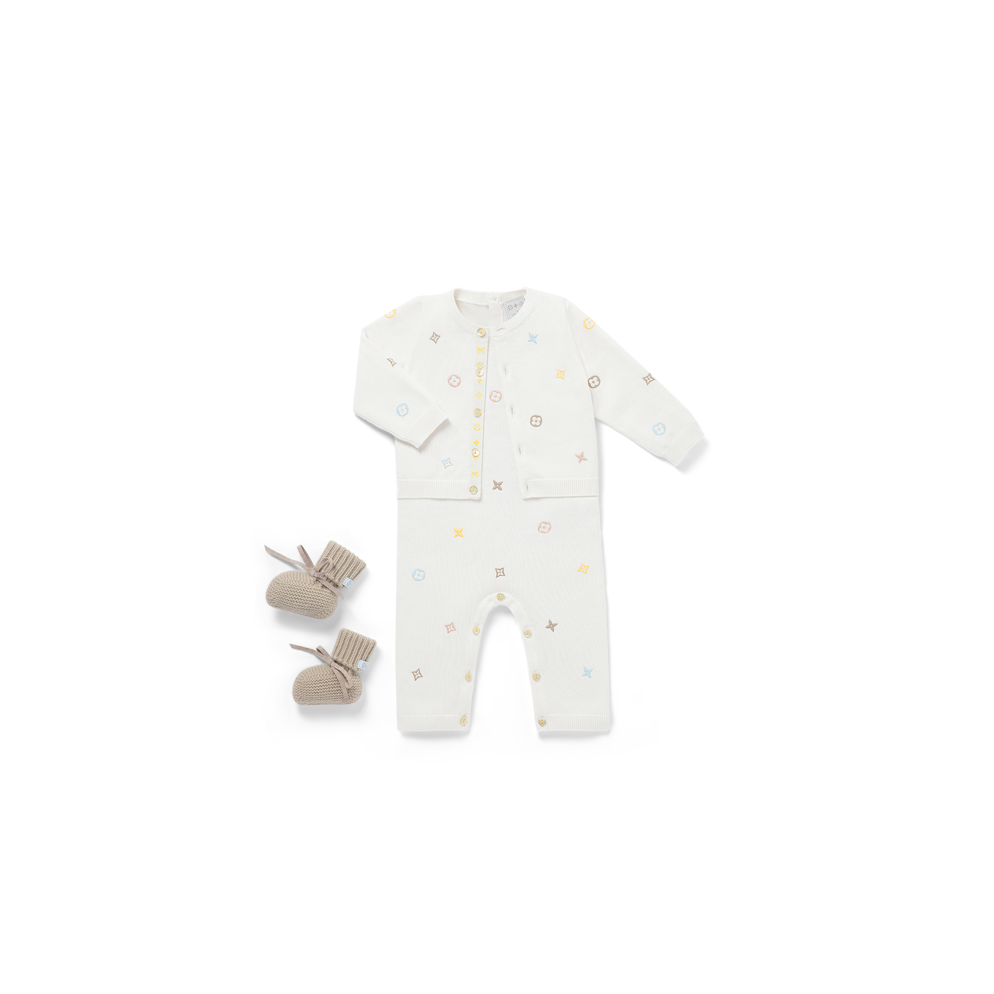 S00 Gifts for Babies } Meli Melo Embroided Cardigan | Louis Vuitton ® (Product zoom)