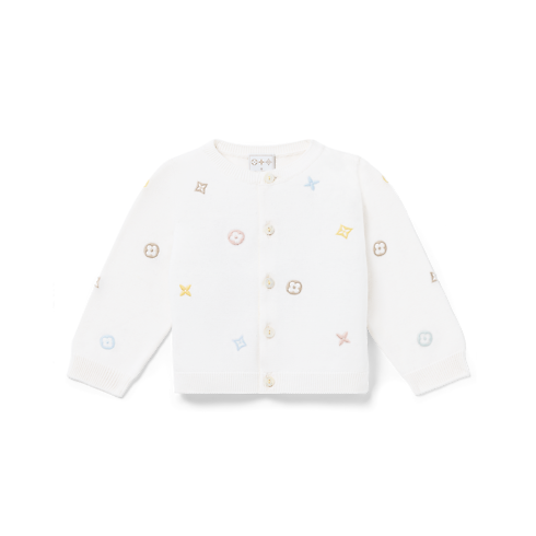 S00 Gifts for Babies } Meli Melo Embroided Cardigan | Louis Vuitton ® (Product zoom)