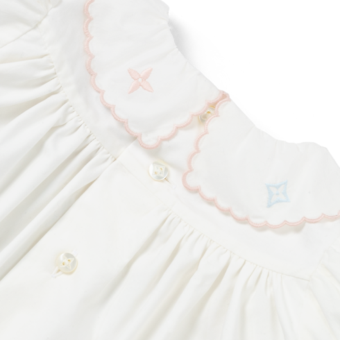 S00 Gifts for Babies } Meli-Melo Embroidered Dress | Louis Vuitton ® (Product zoom)