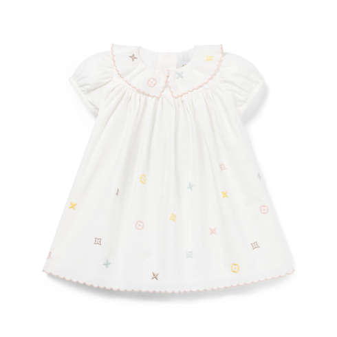 S00 Gifts for Babies } Meli-Melo Embroidered Dress | Louis Vuitton ® (Product zoom)