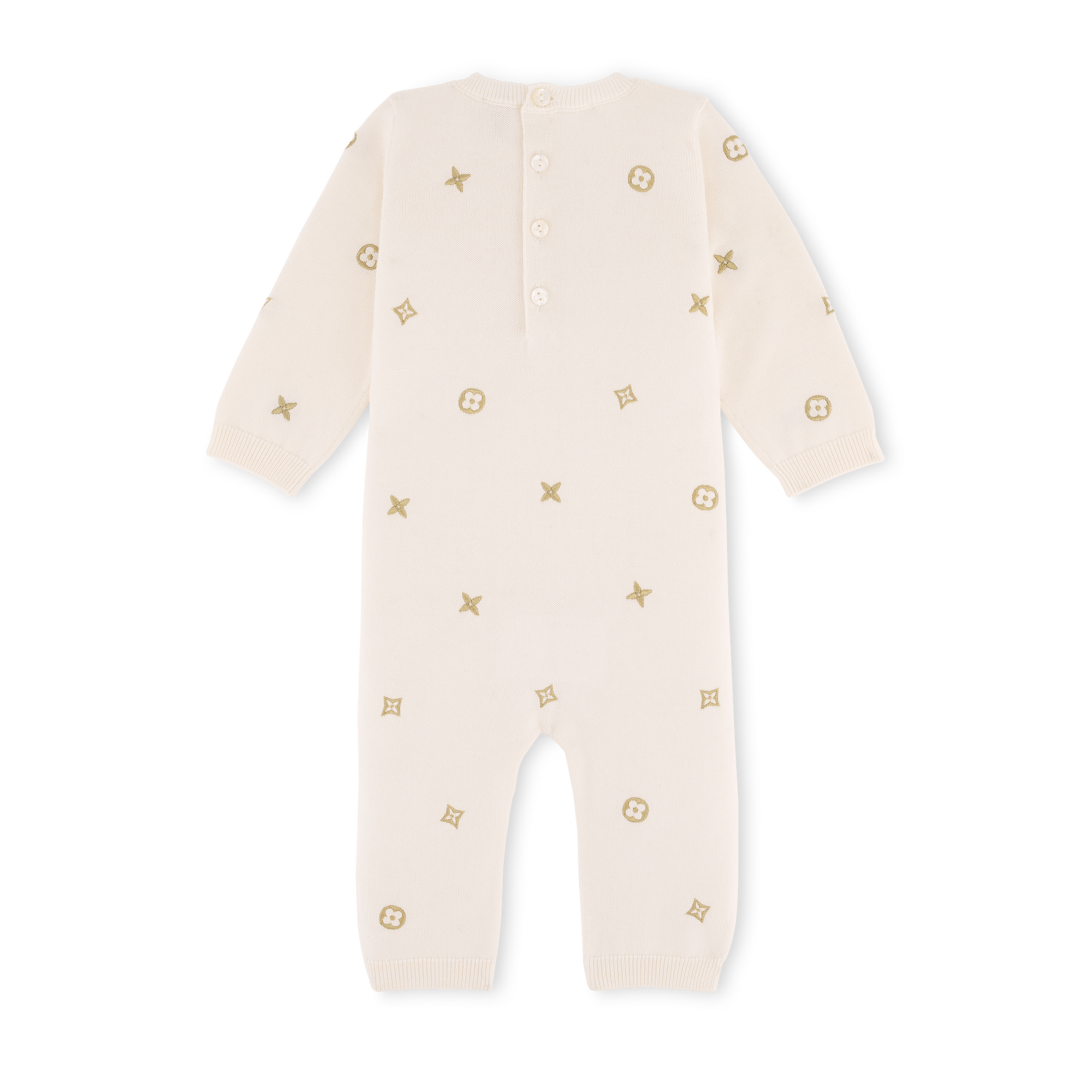 S00 Gifts for Babies } Meli-Melo Gold Playsuit | Louis Vuitton ® (Product zoom)