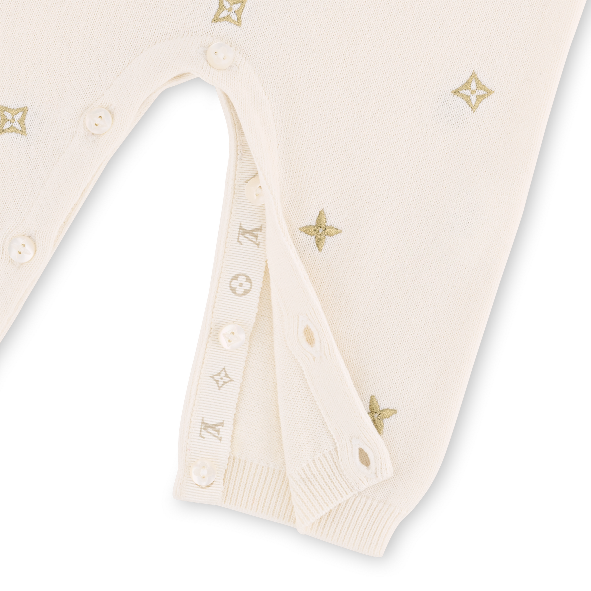 S00 Gifts for Babies } Meli-Melo Gold Playsuit | Louis Vuitton ® (Product zoom)