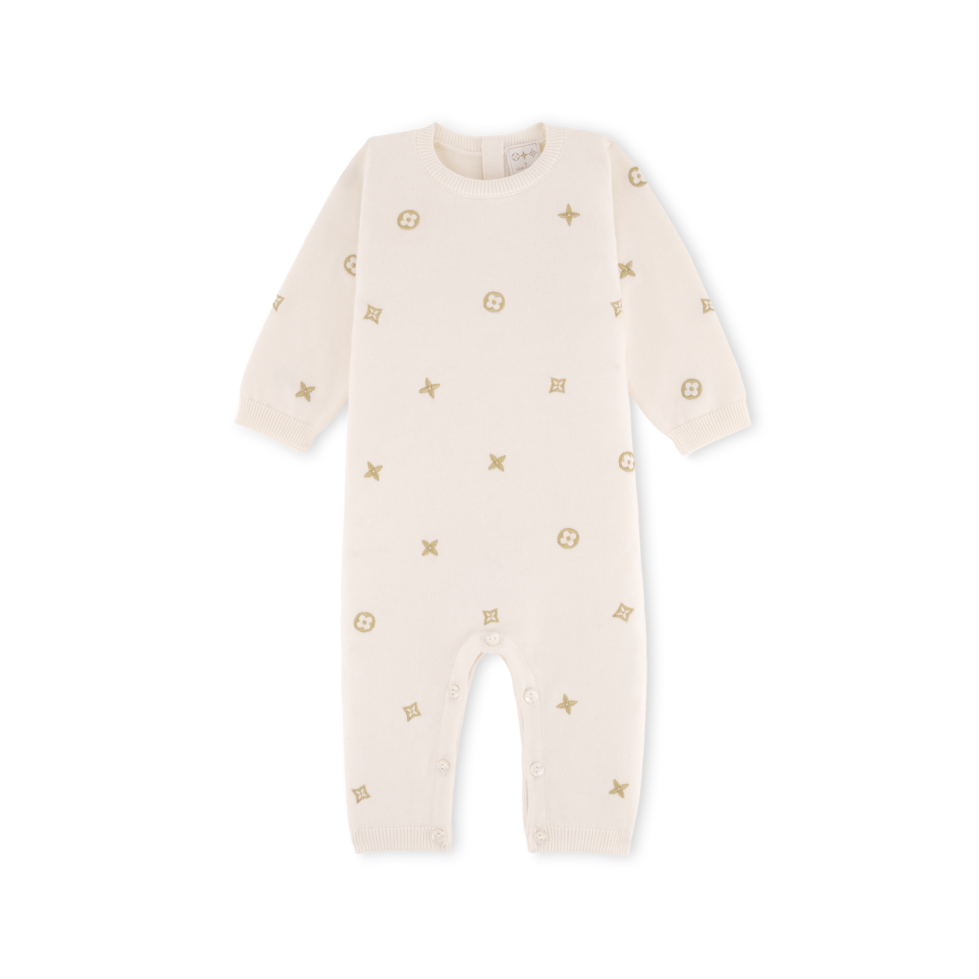 S00 Gifts for Babies } Meli-Melo Gold Playsuit | Louis Vuitton ® (Product zoom)