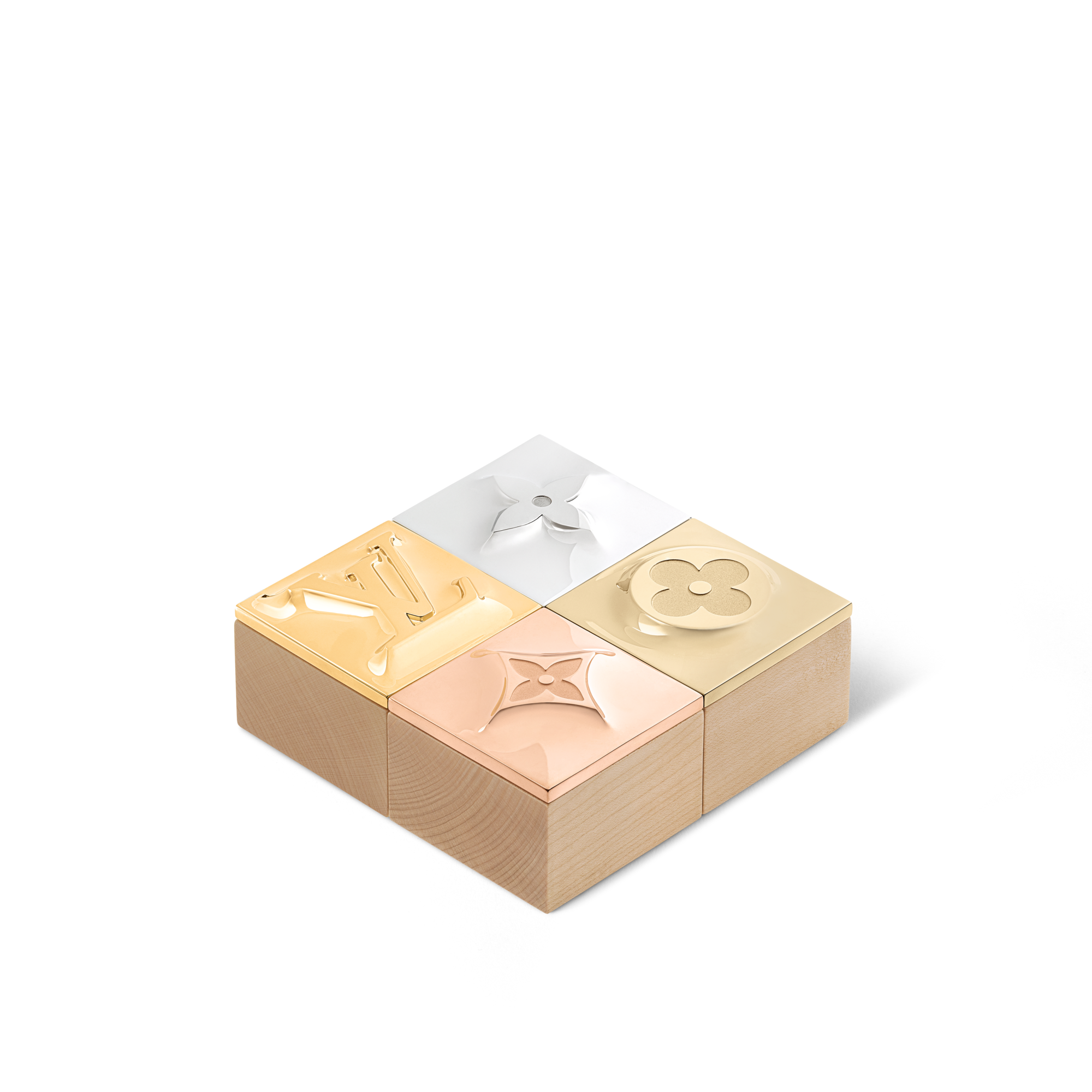  Objets Nomades Decoration Metalgram Box | Louis Vuitton ® (Product zoom)