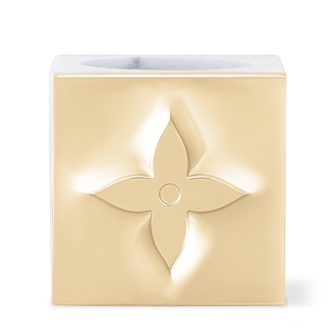 Mother's Day Gifts } Metalgram Candle Holder | Louis Vuitton ® (Product zoom)
