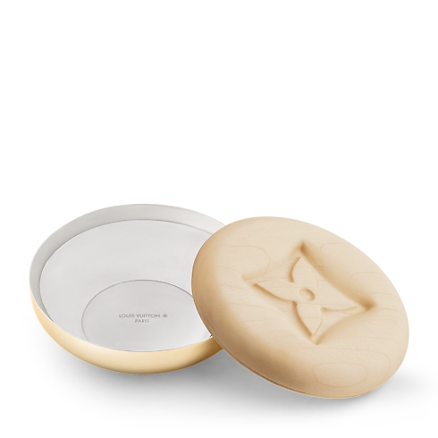 Gifts for Babies } Metalgram Round Box | Louis Vuitton ® (Product zoom)