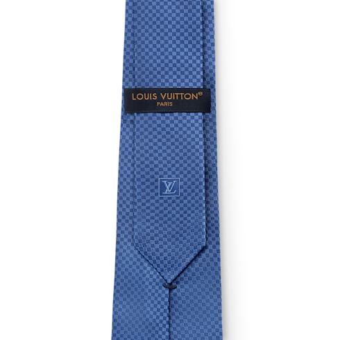 S00 For Men New Formal Micro Damier Tie | Louis Vuitton ® (Product zoom)